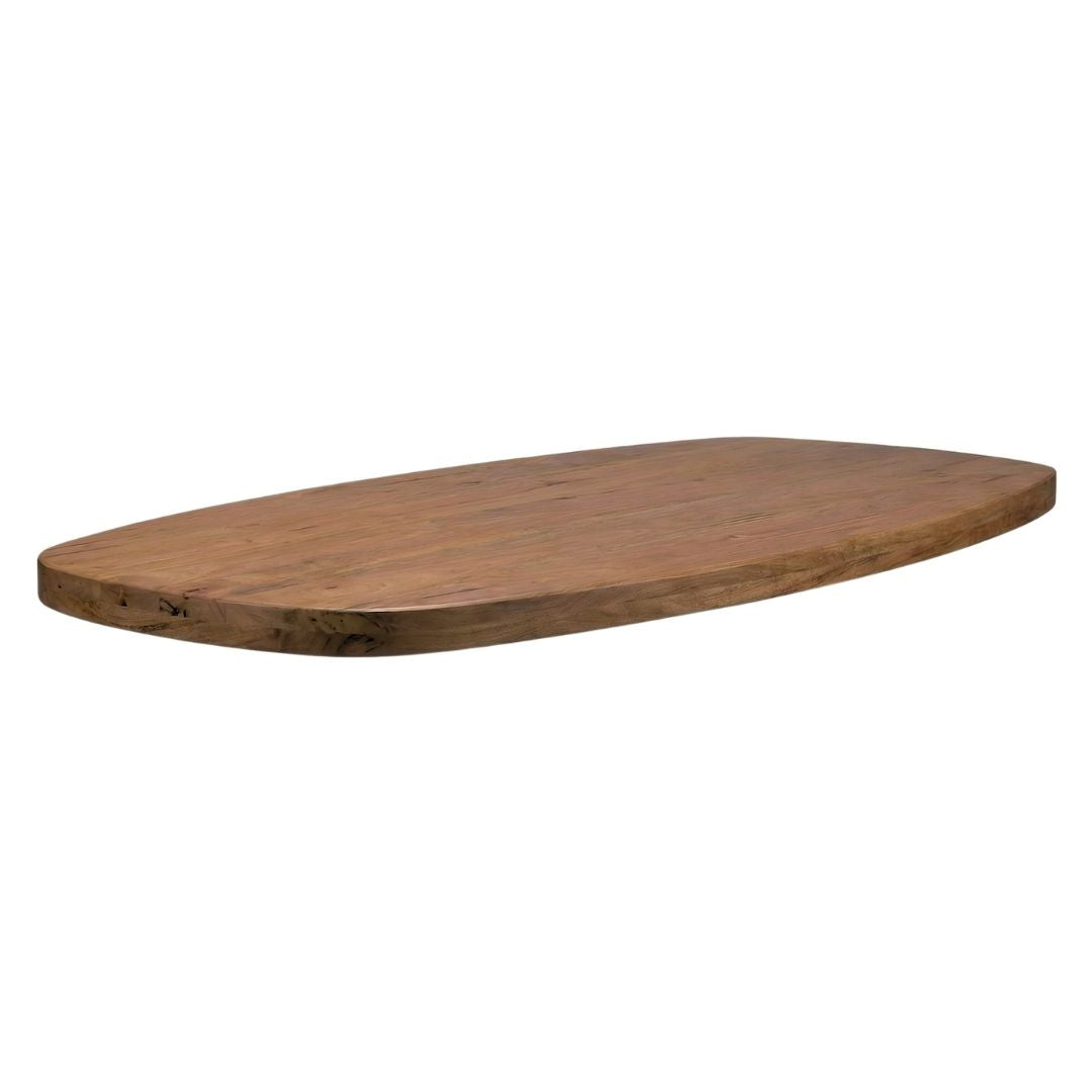 Label51 - Plateau de table ovale danois bord droit - 240 x 100 cm