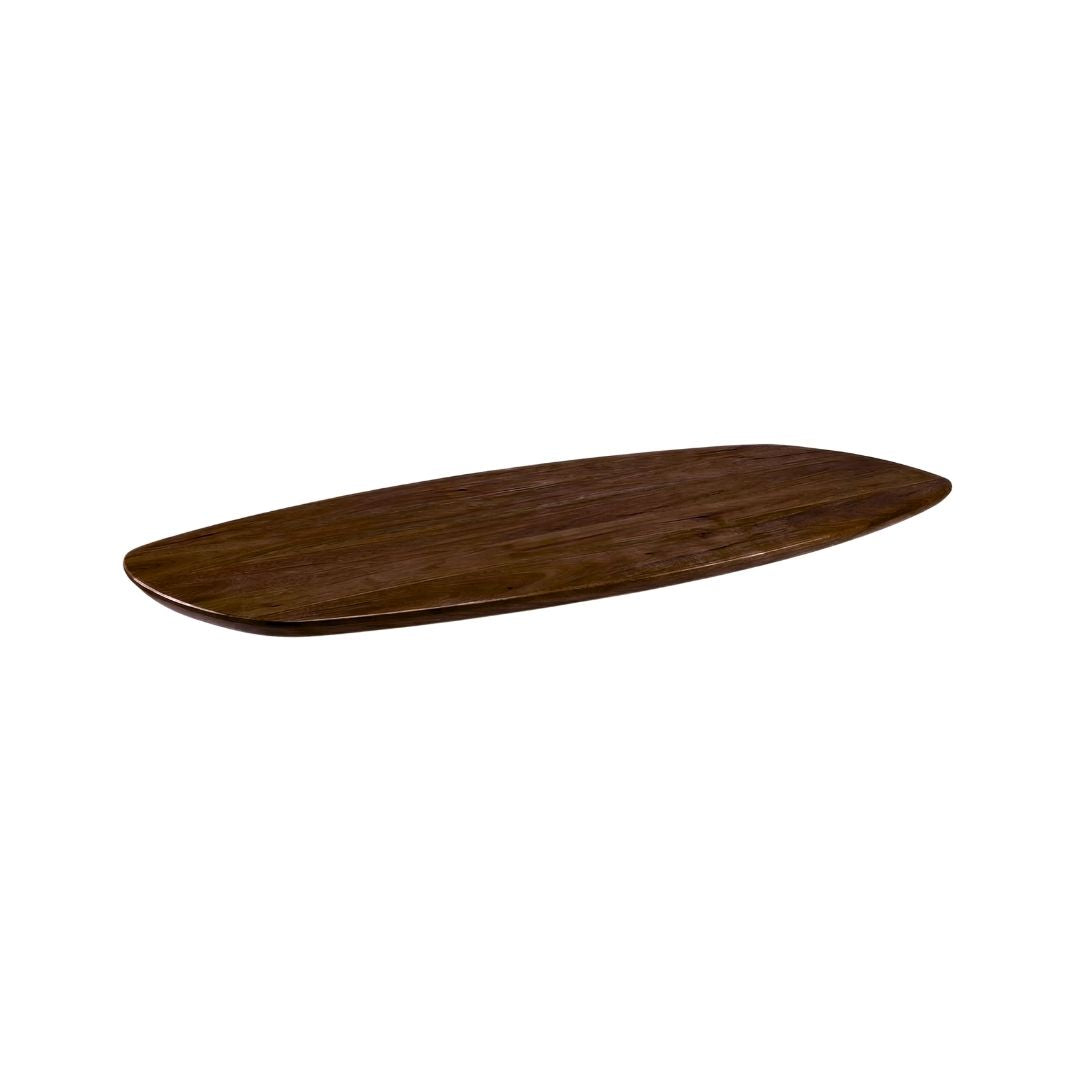 Label51 - Plateau de table ovale danois bord irrégulier - 160 x 100 cm