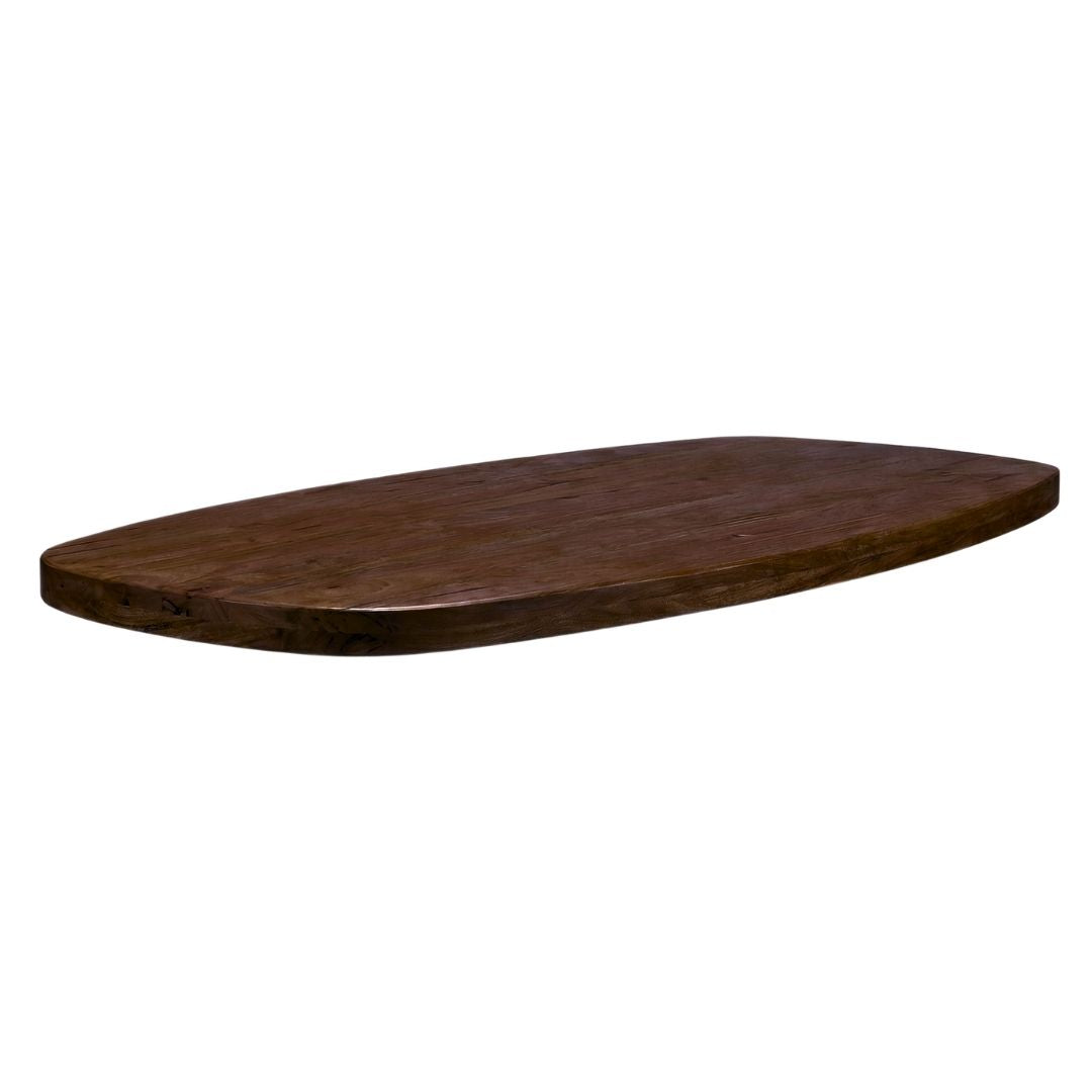 Label51 - Plateau de table ovale danois bord droit - 240 x 100 cm