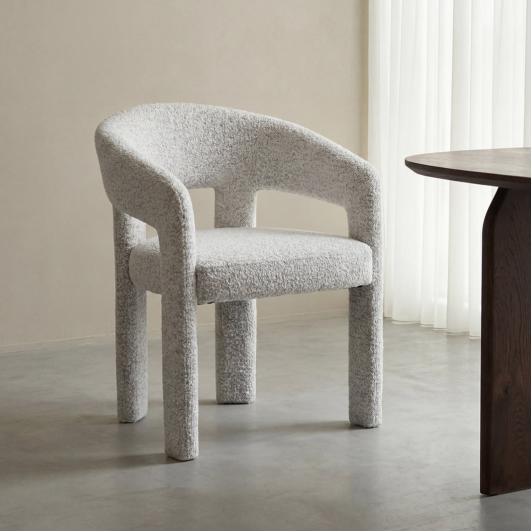 Label51 - Chaise de salle à manger Takara - Tissu - 59 x 59 x 79 cm
