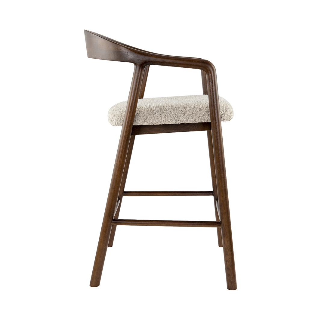 Label51 - Barkruk Lone - Stof - 58 x 60 x 91 cm