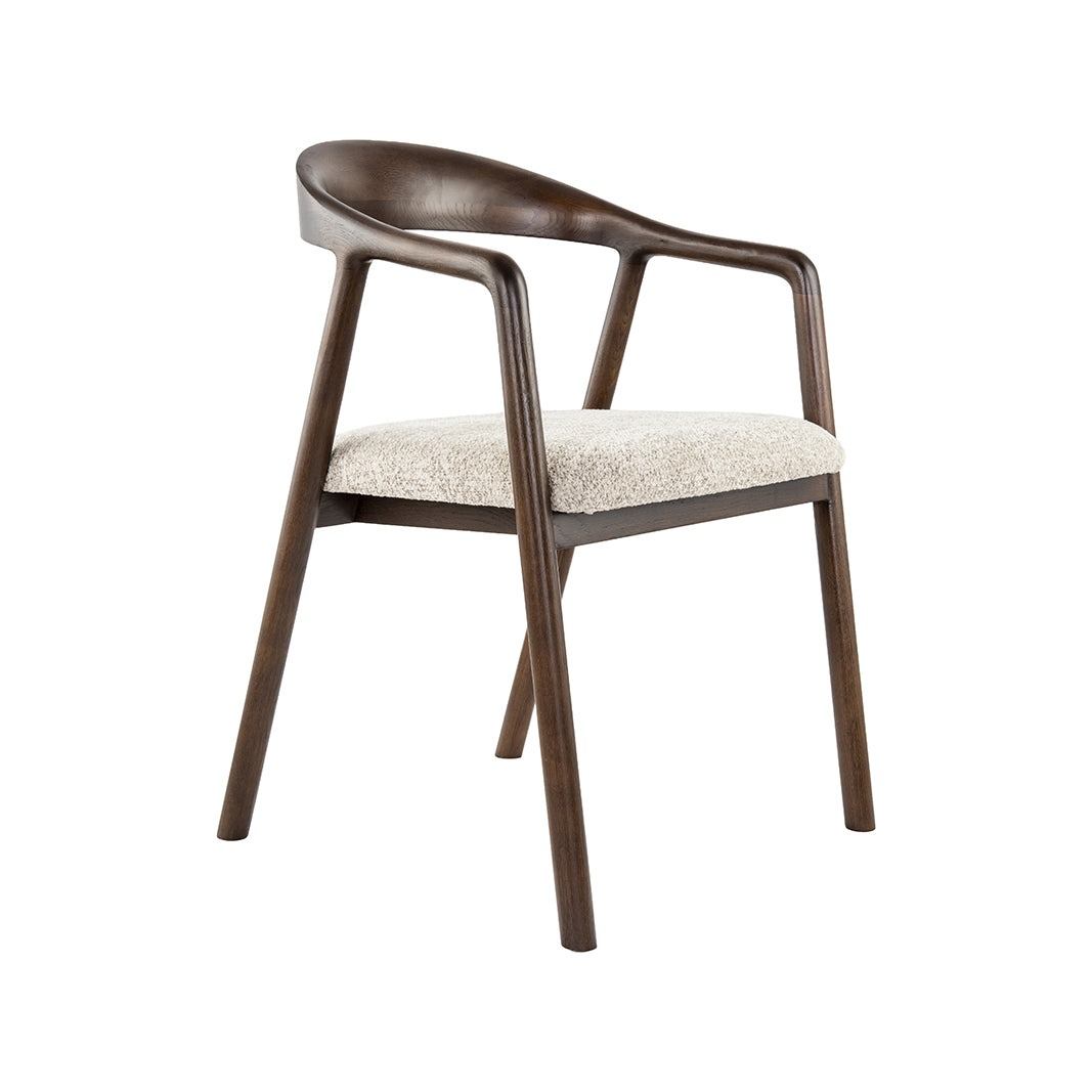 Label51 - Eetkamerstoel Lone - Stof - 58 x 60 x 80 cm