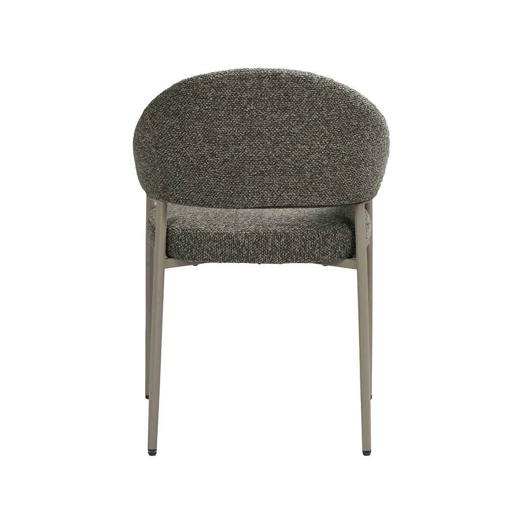 Label51 - Chaise de salle à manger Sora - Bouclette - 55 x 59 x 80 cm
