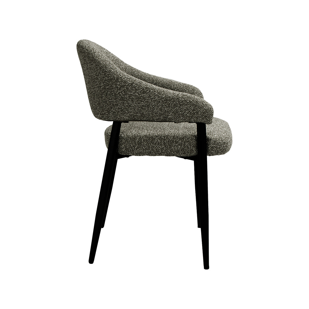 Label51 - Eetkamerstoel Sora - Bouclé - 55 x 59 x 80 cm