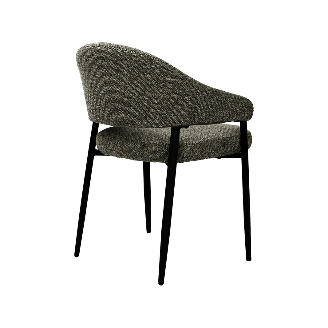 Label51 - Eetkamerstoel Sora - Bouclé - 55 x 59 x 80 cm