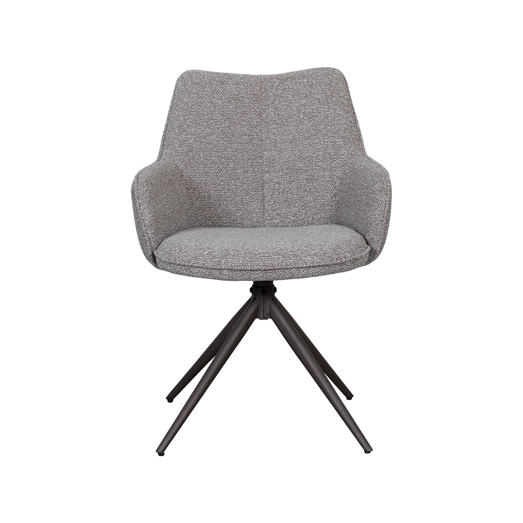 Label51 - Chaise de salle à manger Sawa - Bouclette - 58 x 60 x 83 cm