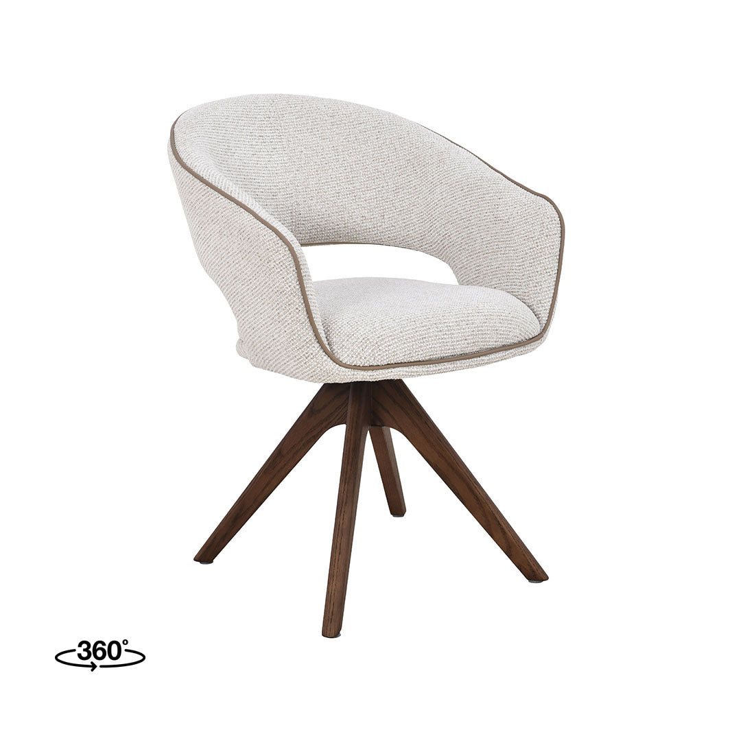 Label51 - Chaise de salle à manger Osuma - Chêne - 62 x 58 x 84 cm