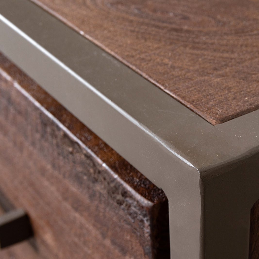 Label51 - Table d'appoint Peru - Bois de manguier - 115 x 30 x 75 cm