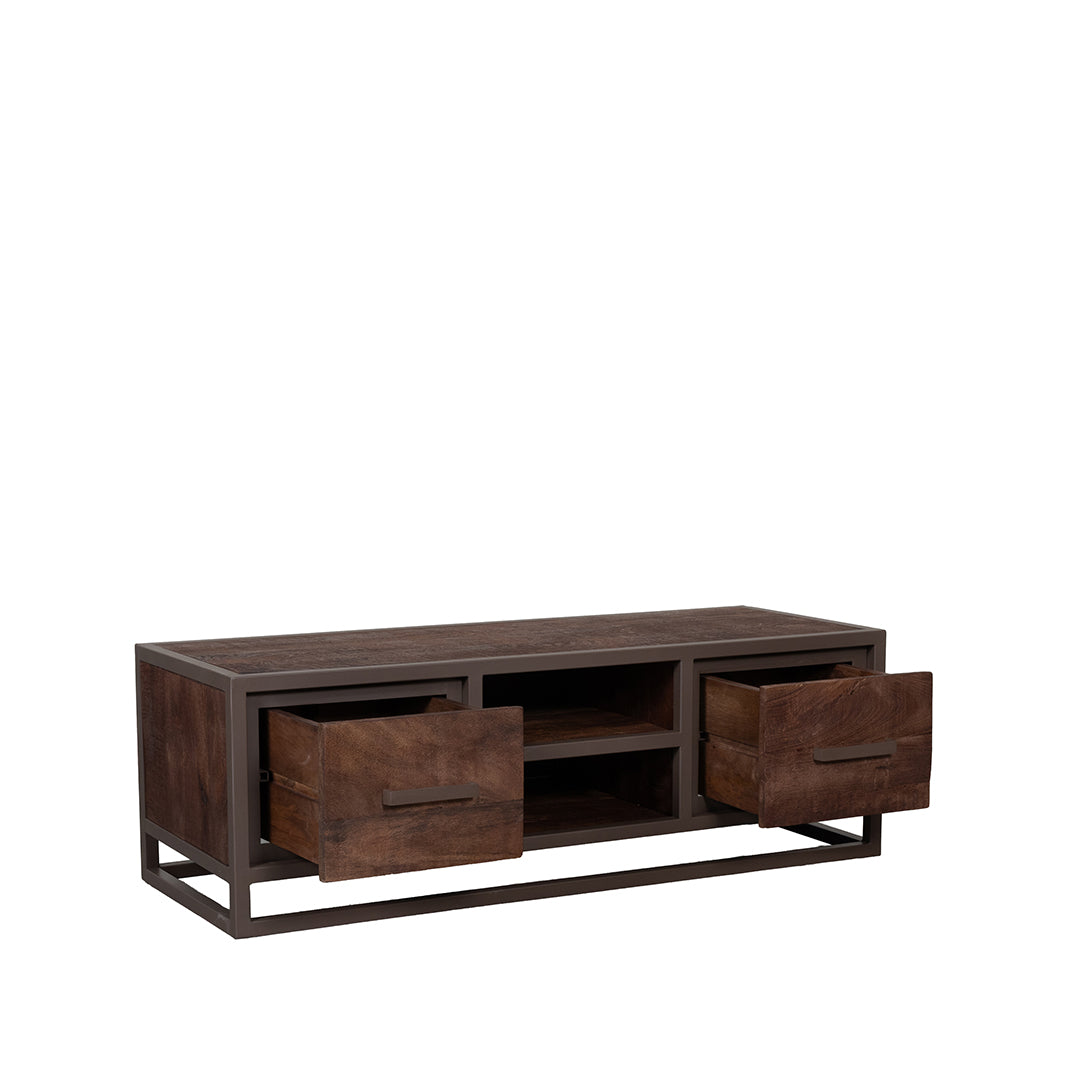 Label51 - Meuble TV Peru - Bois de manguier - 120 x 45 x 40 cm