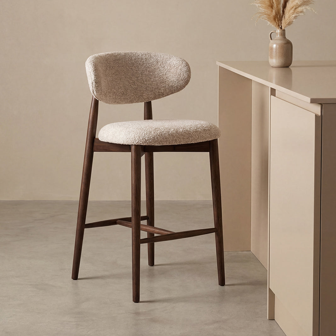 Label51 - Barkruk Kyoto - Stof - 56 x 54 x 98 cm