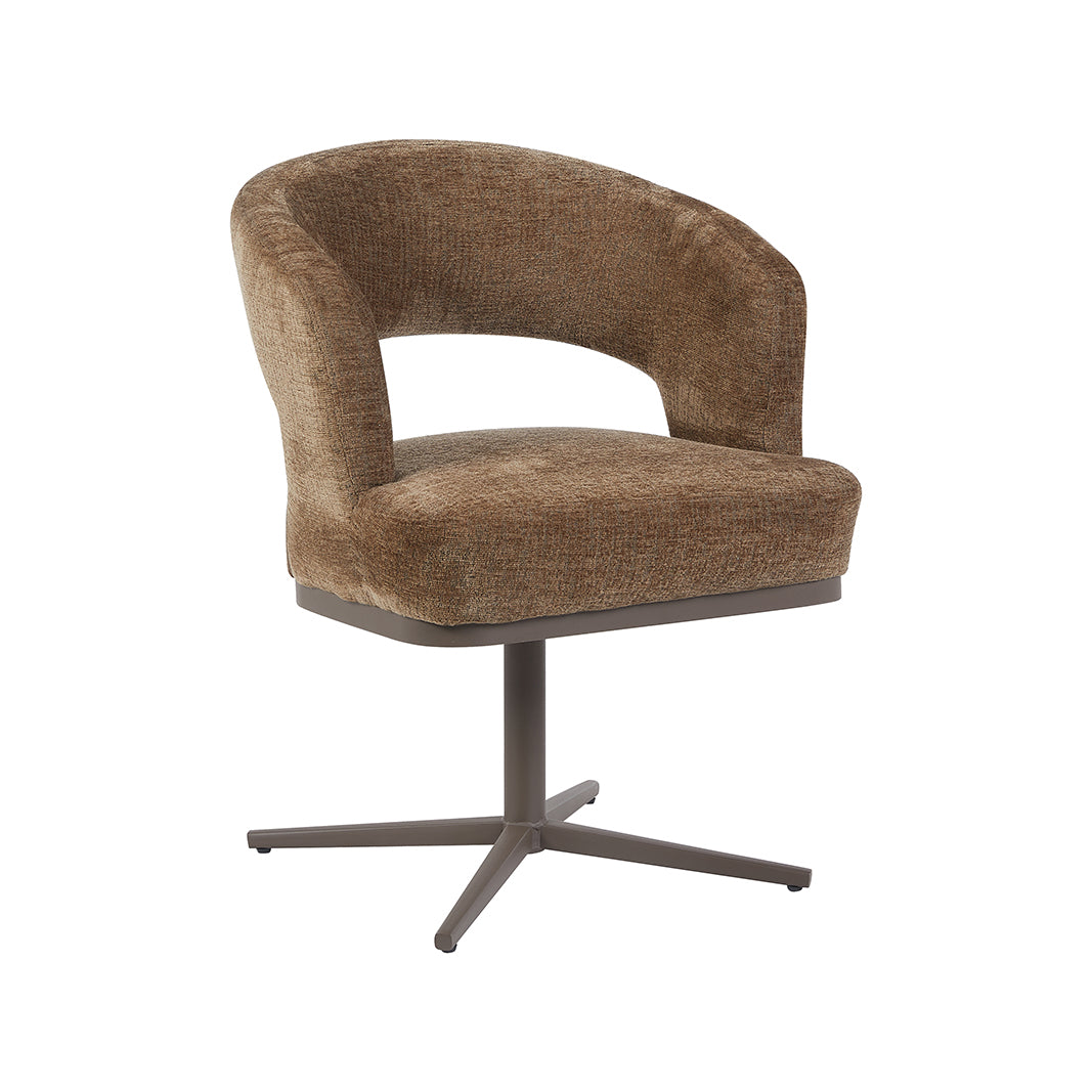 Label51 - Chaise de salle à manger Monaco - Bouclé - 65 x 66 x 83 cm