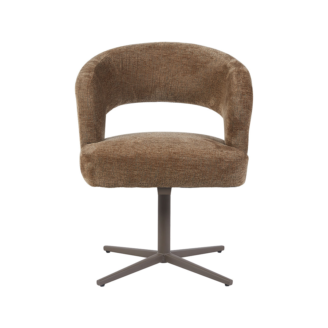 Label51 - Chaise de salle à manger Monaco - Bouclé - 65 x 66 x 83 cm