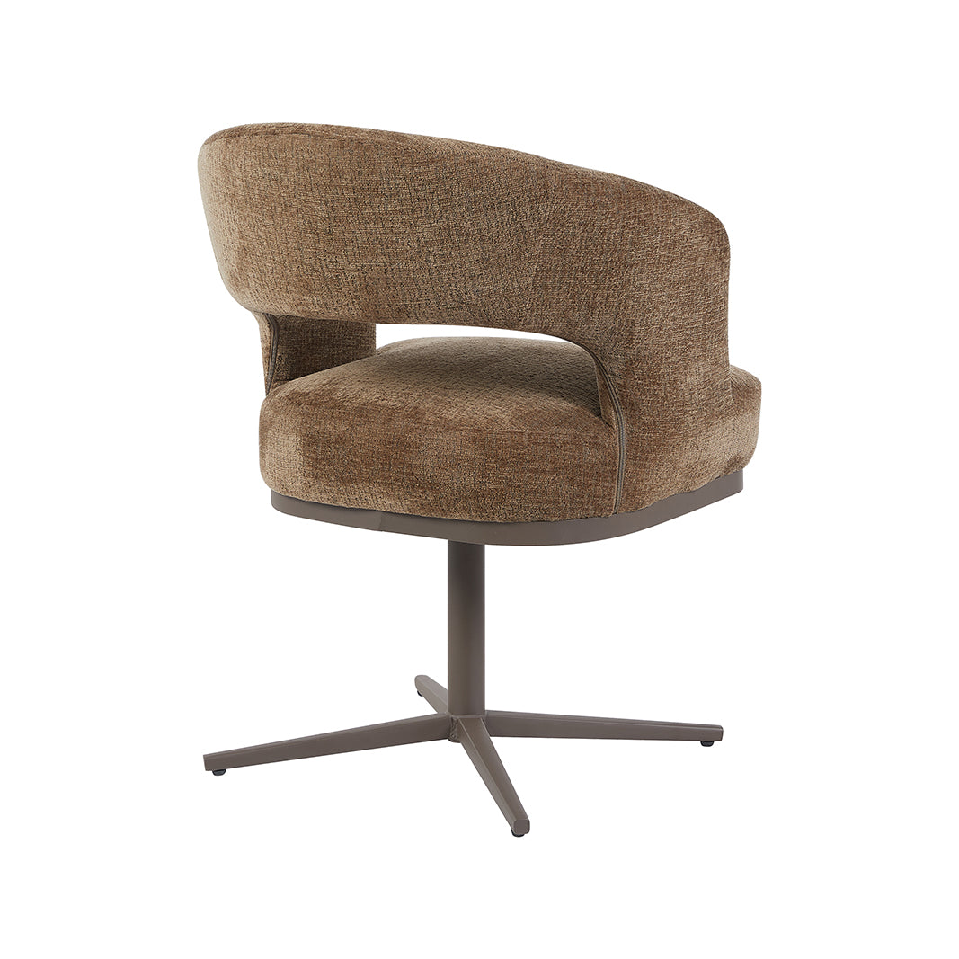 Label51 - Chaise de salle à manger Monaco - Bouclé - 65 x 66 x 83 cm