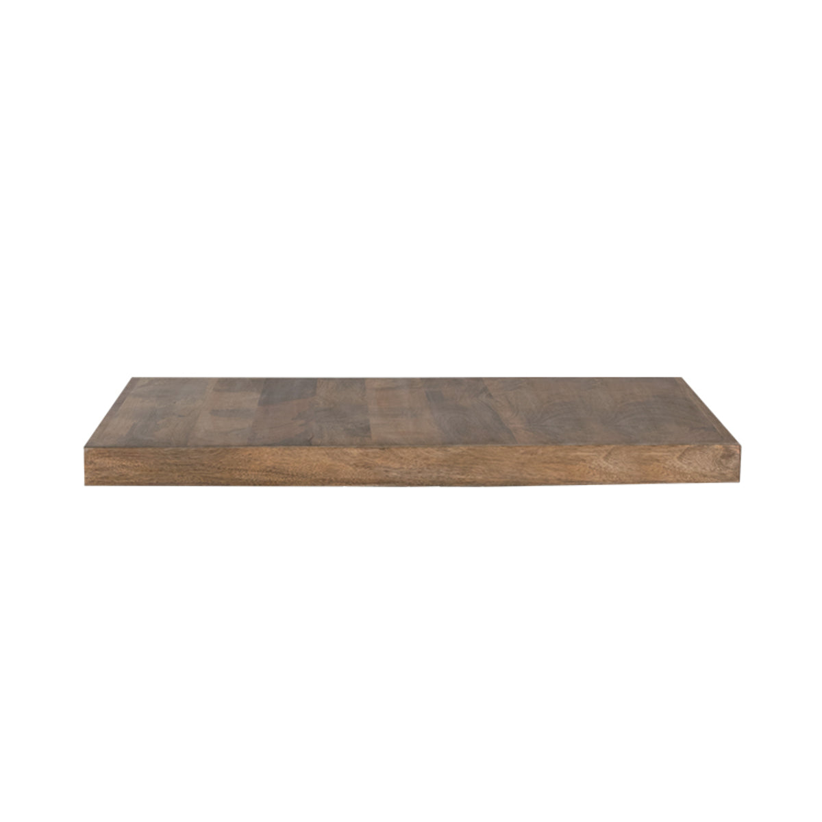 LABEL51 Table de salle à manger Plateau Straight Edge - Rough - Bois de manguier - 120 cm Straight