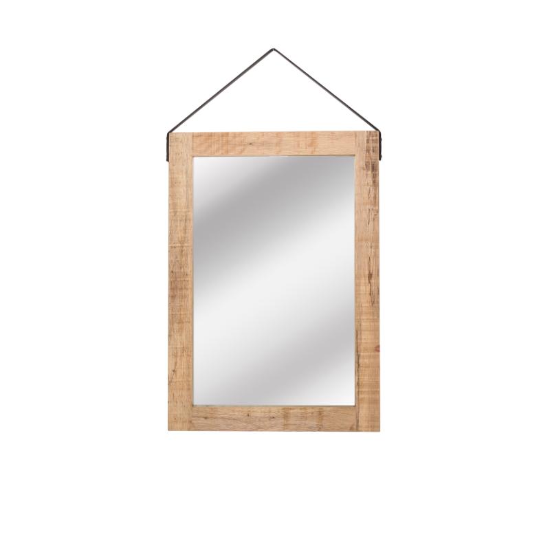 Label51 - Miroir L - Bois de manguier - 60 x 2 x 85 cm