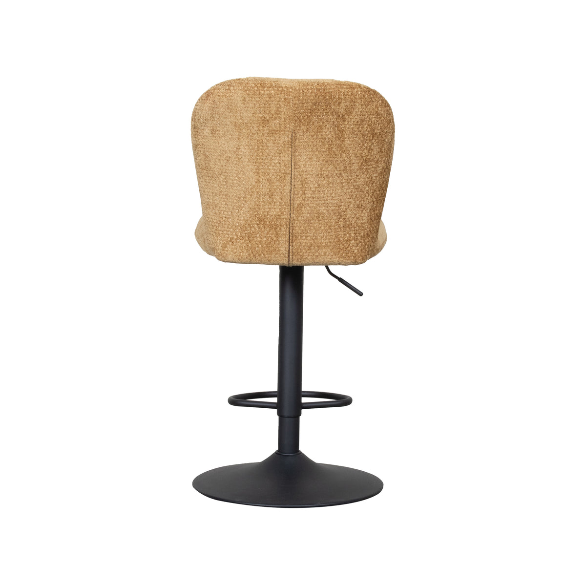Label51 - Barkruk Vino - Stof - Mosterd - 45 x 53 x 95-116 cm