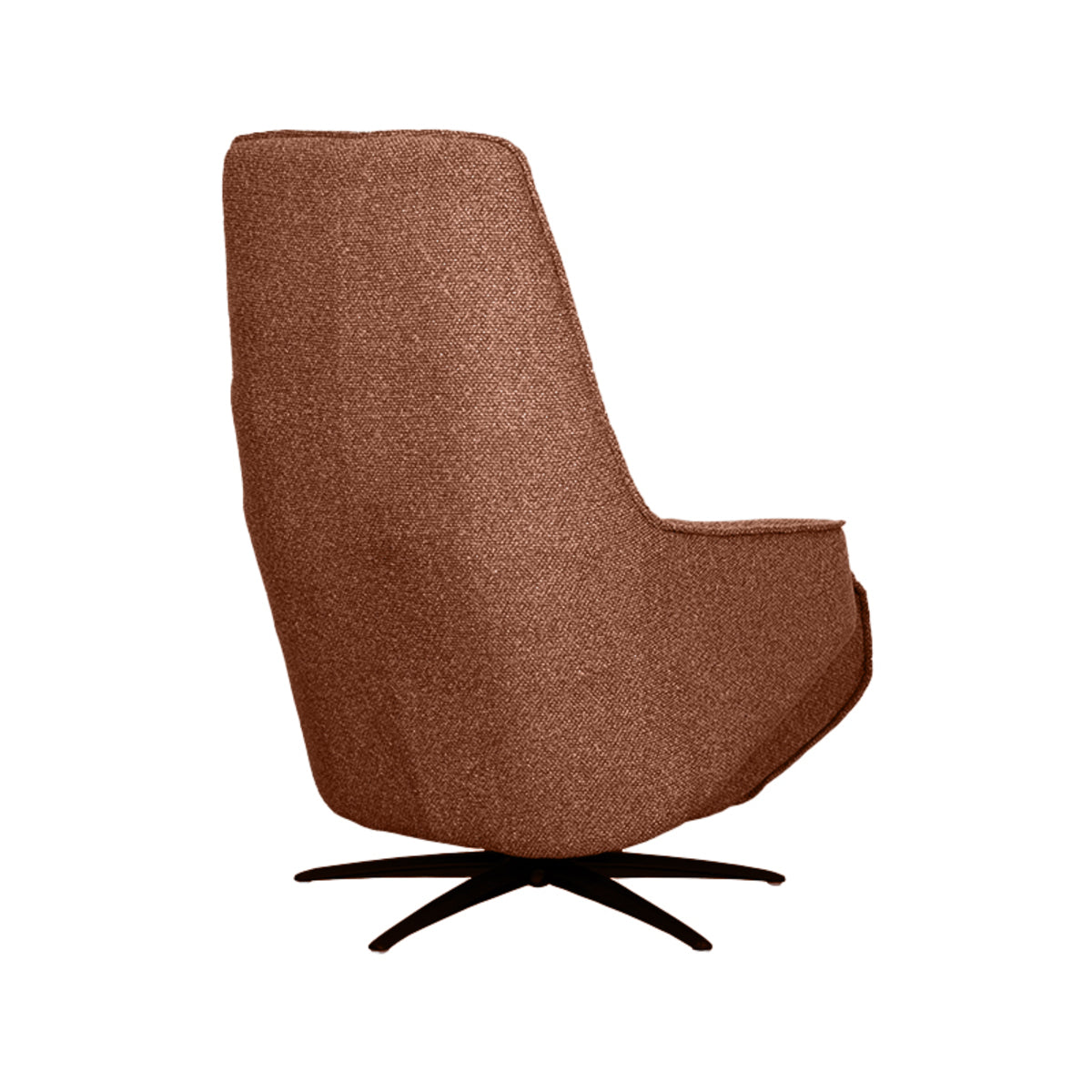 Label51 - Elektrische relaxfauteuil Odense - Bouclé - Koraal - 68 x 87 x 110 cm