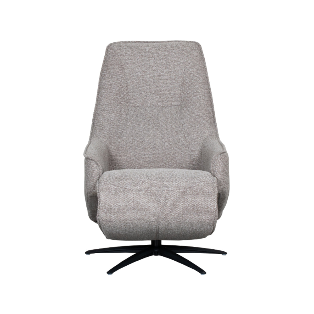Label51 - Fauteuil relax électrique Odense - Bouclé - Champignon - 68 x 87 x 110 cm