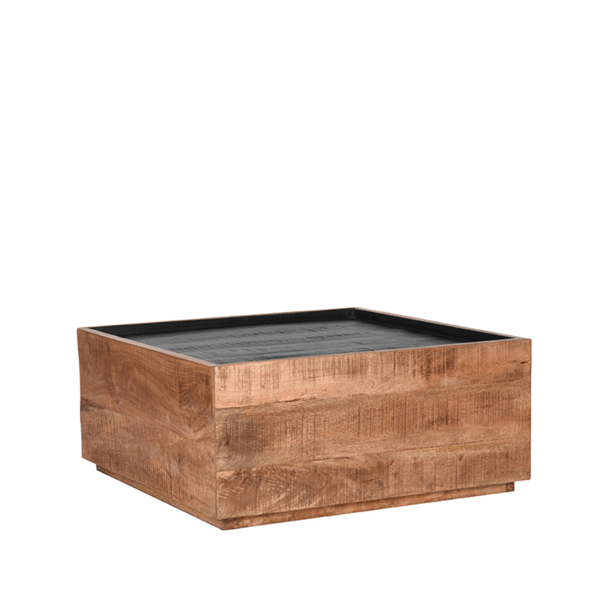 Label51 - Table basse Noble - Bois de manguier - 80 x 80 x 37 cm