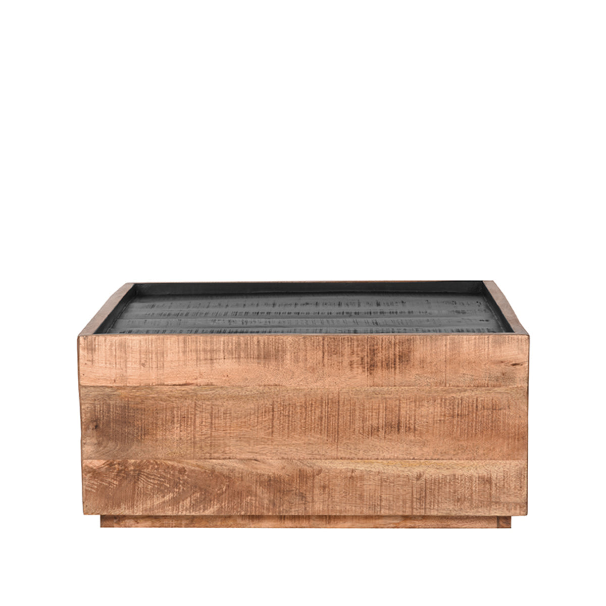 Label51 - Table basse Noble - Bois de manguier - 80 x 80 x 37 cm