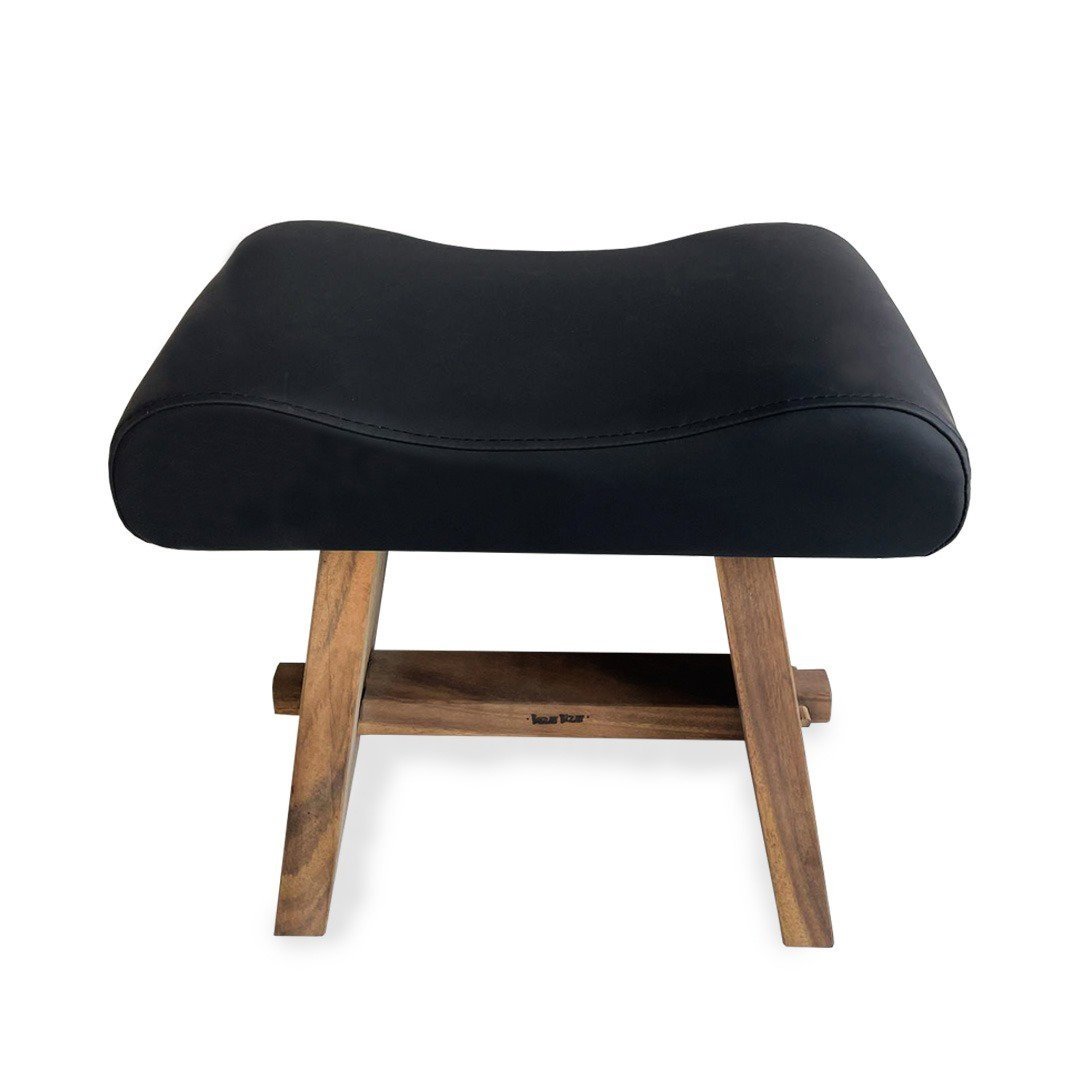 BB - Kruk Suar met leer - Natuurlook zwart