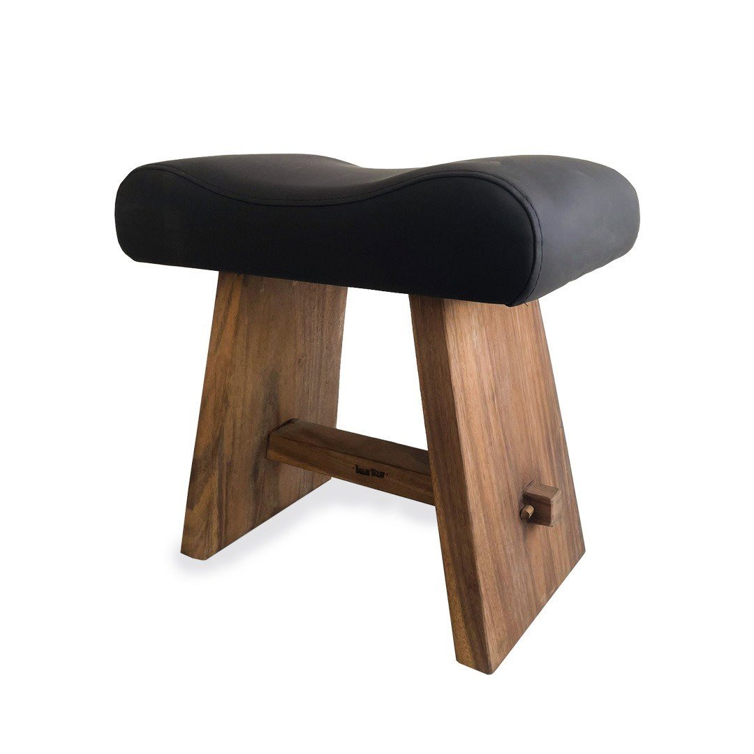 BB - Kruk Suar met leer - Natuurlook zwart