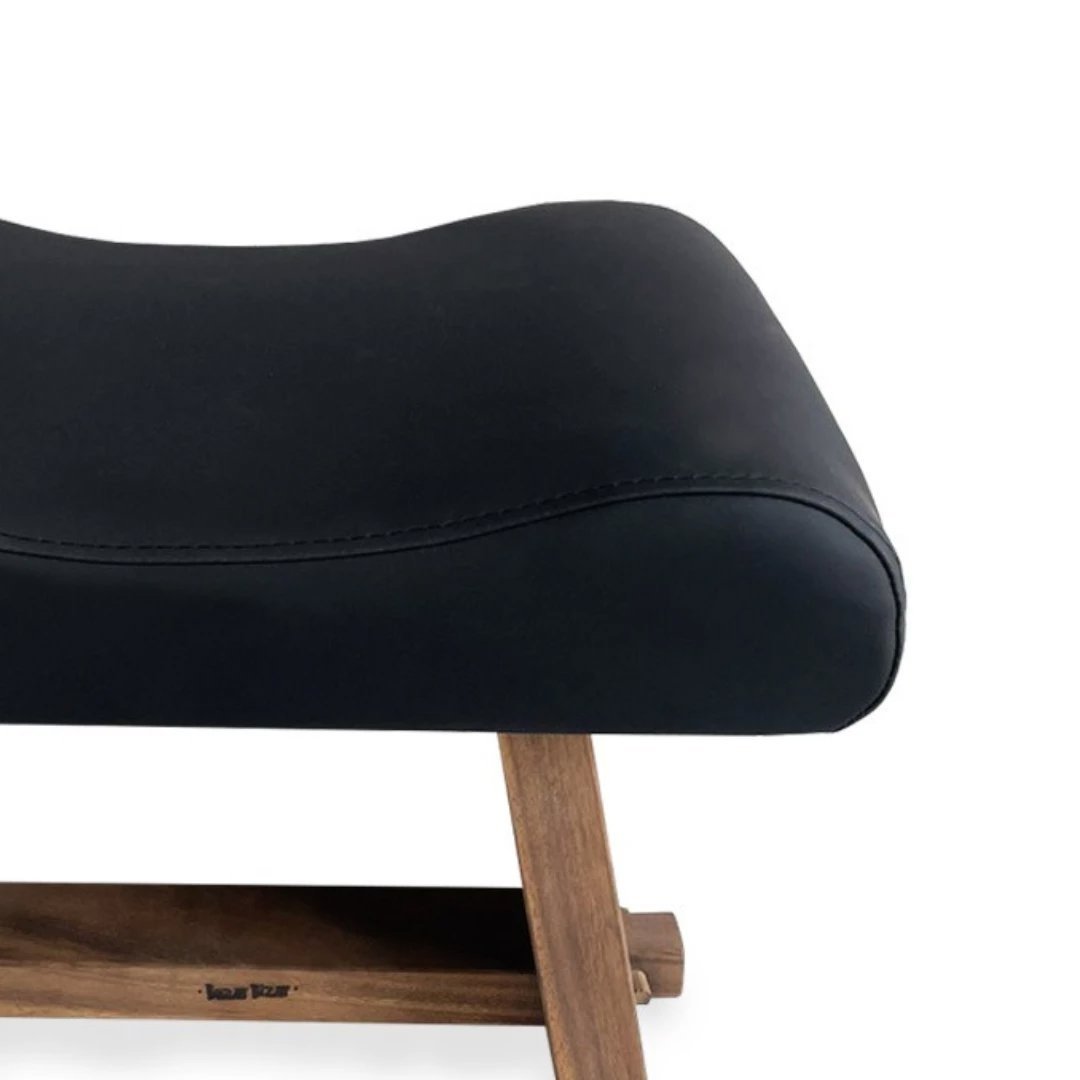 BB - Kruk Suar met leer - Natuurlook zwart