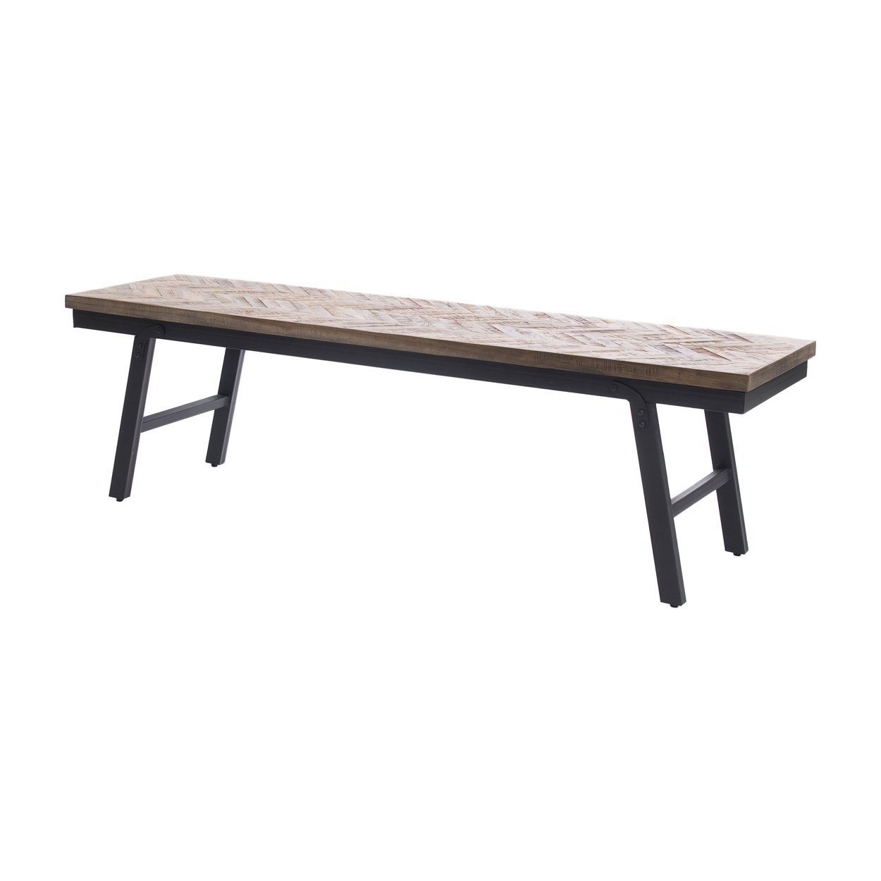 BB - Bank Herringbone - Natuurlook - 150x45x40cm