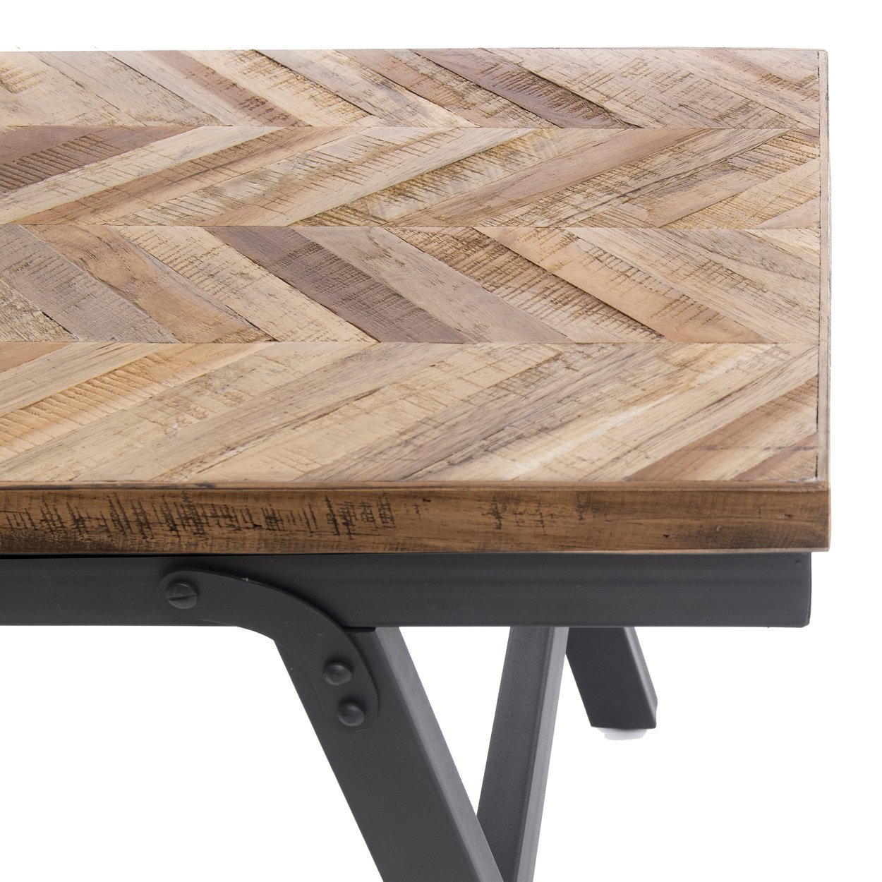 BB - Bank Herringbone - Natuurlook - 150x45x40cm