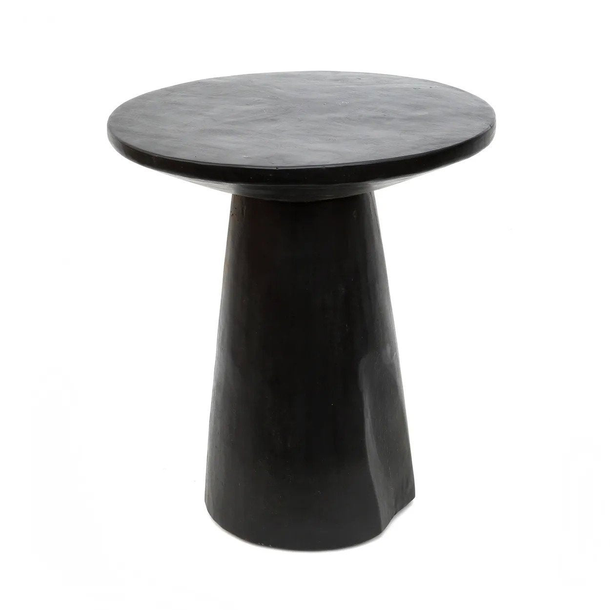 BB - Bijzettafel Timber Conic - Zwart - 50x57x50cm
