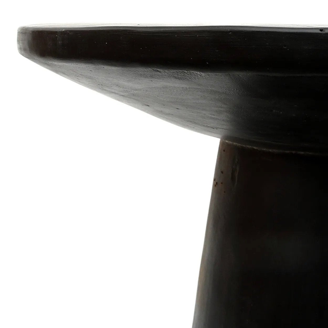 BB - Bijzettafel Timber Conic - Zwart - 50x57x50cm