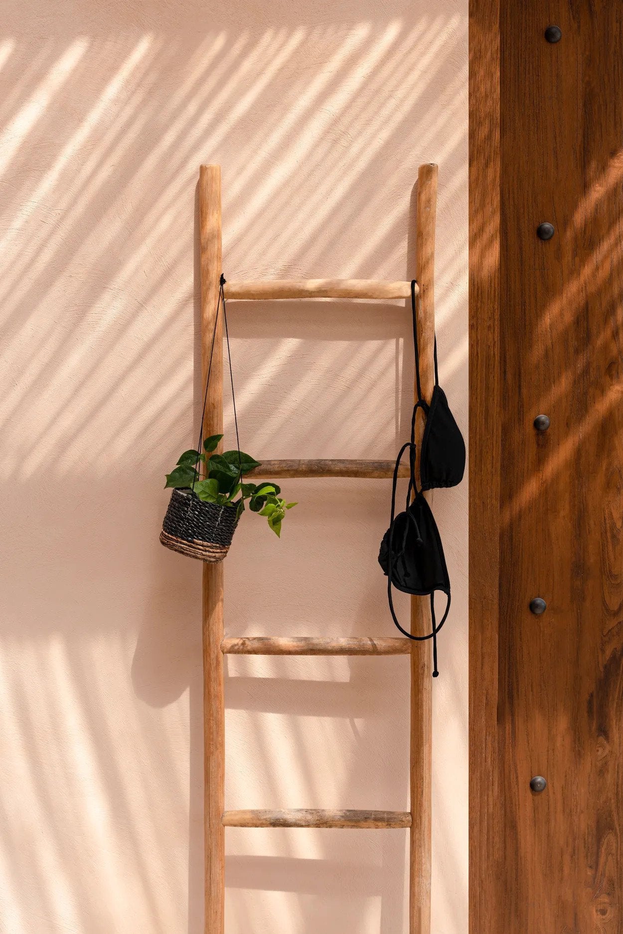 BB - Plantenhouder Banana - Natuurlook zwart - S