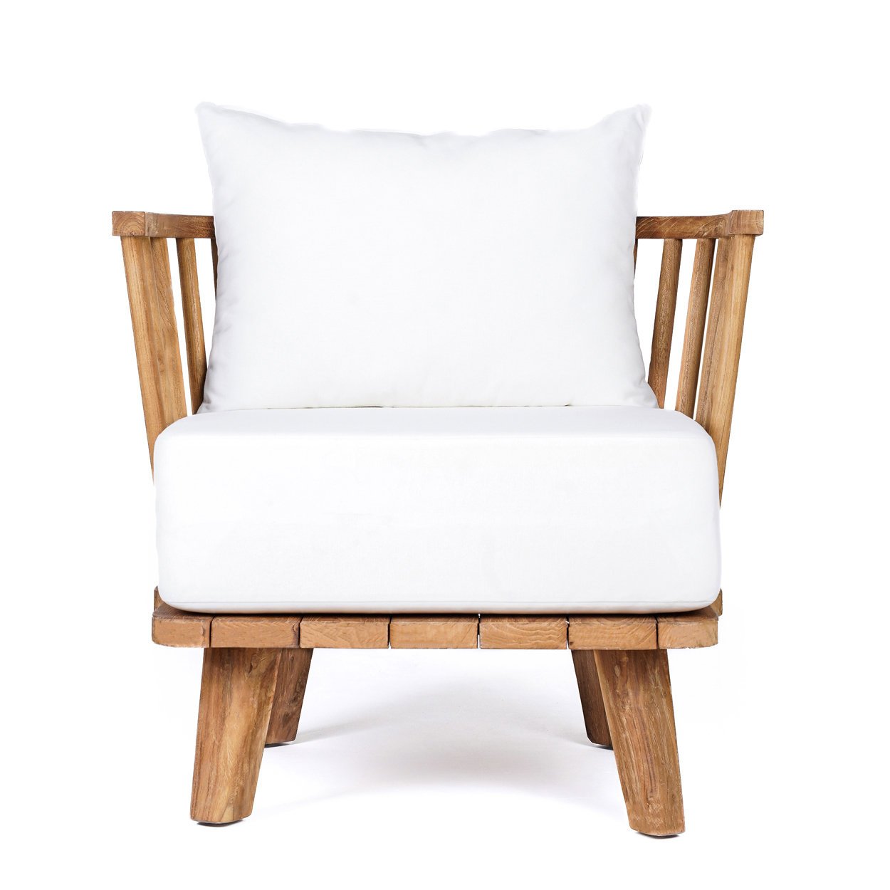 BB - Fauteuil Malawi - Natuurlook Wit
