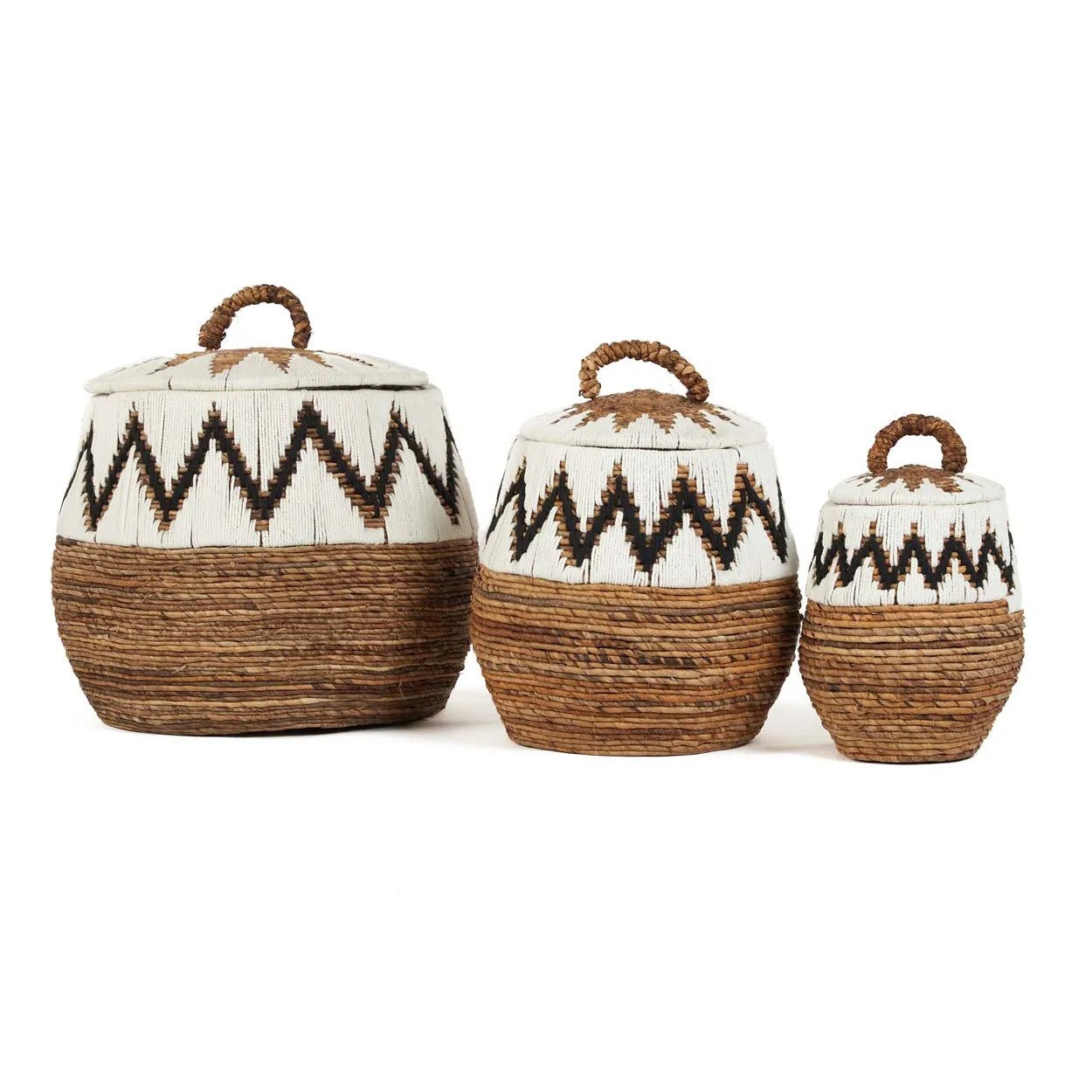 BB - Mand Little Bay - Natuurlook wit - M