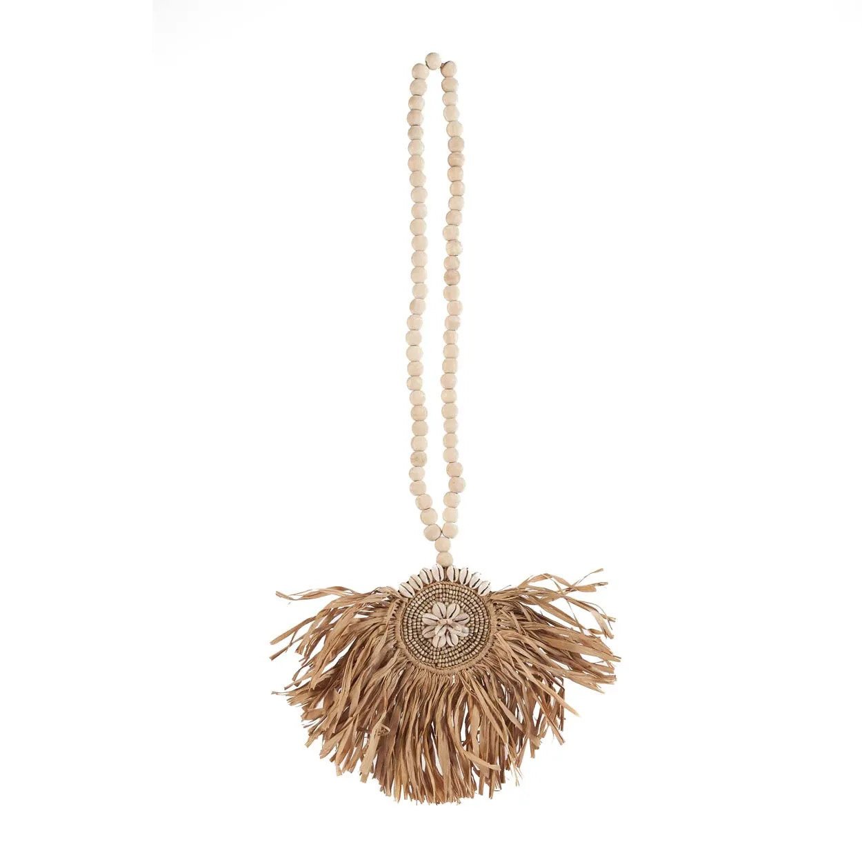 BB - Decoratie Raffia Tajoe Kwast - Natuurlook