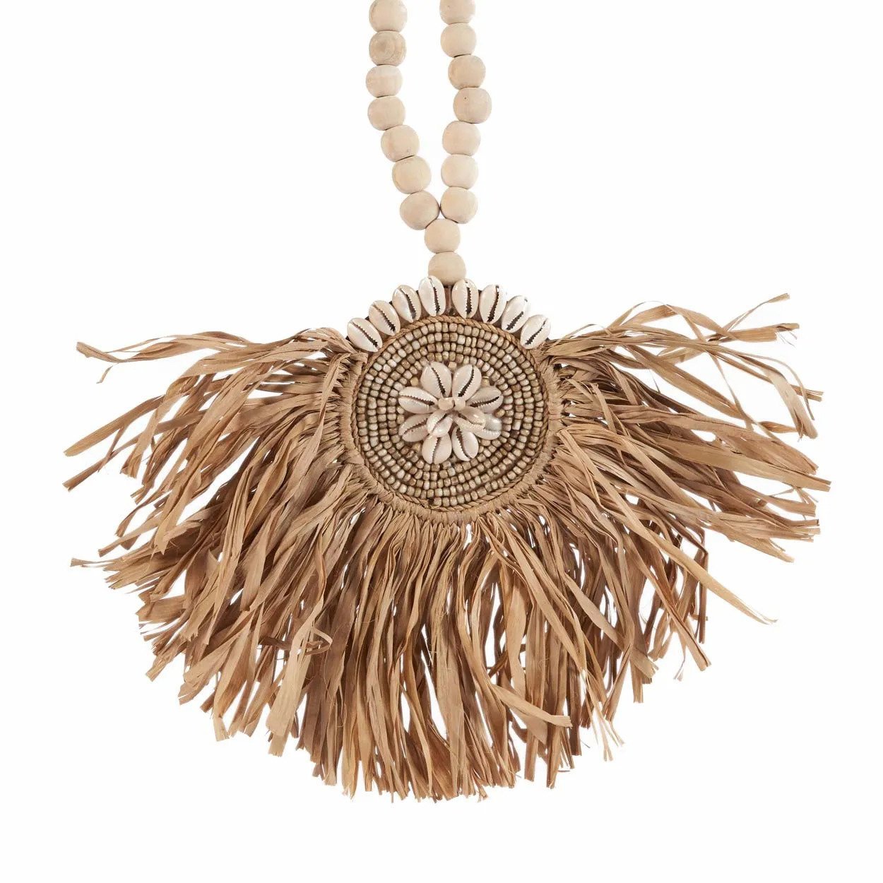 BB - Decoratie Raffia Tajoe Kwast - Natuurlook