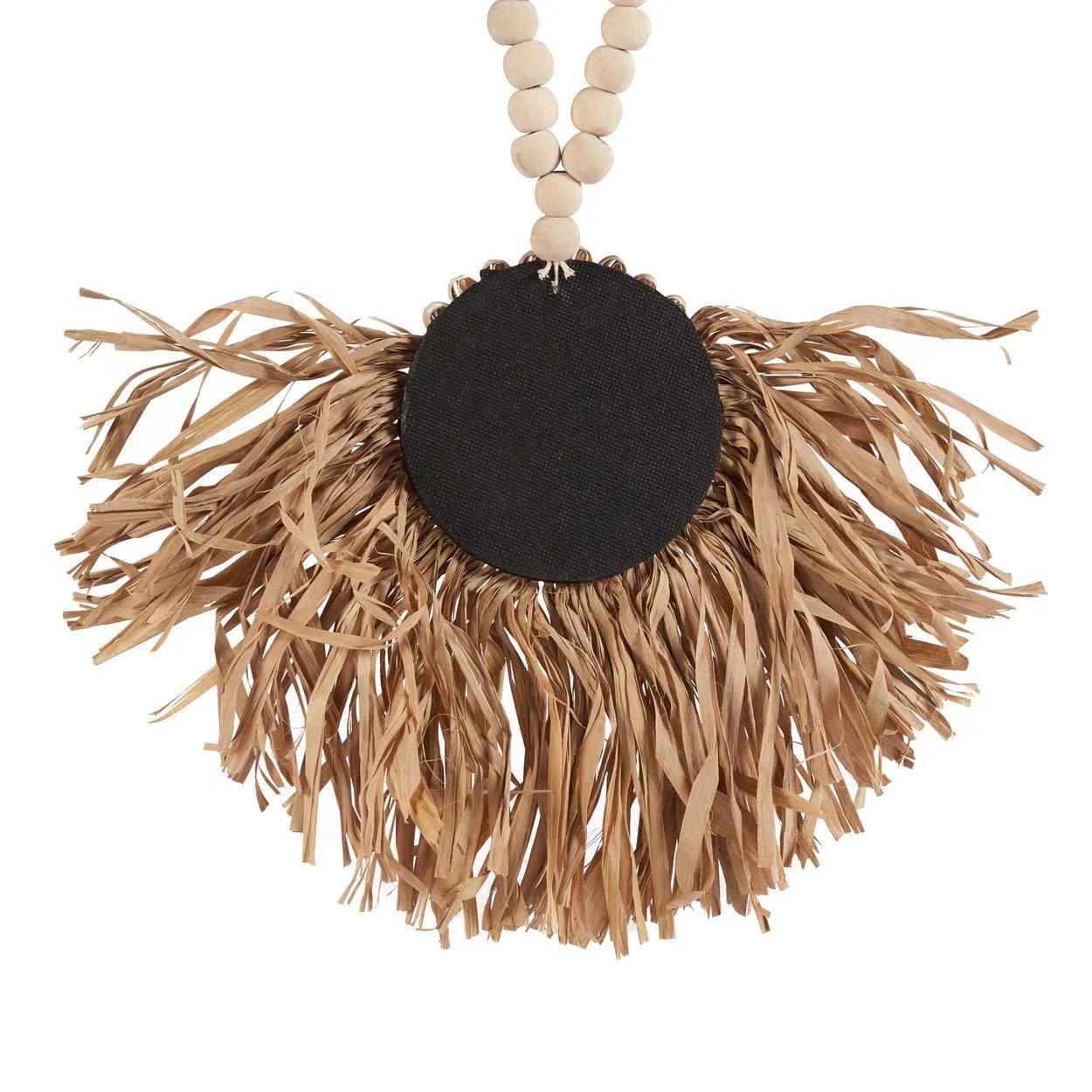 BB - Decoratie Raffia Tajoe Kwast - Natuurlook