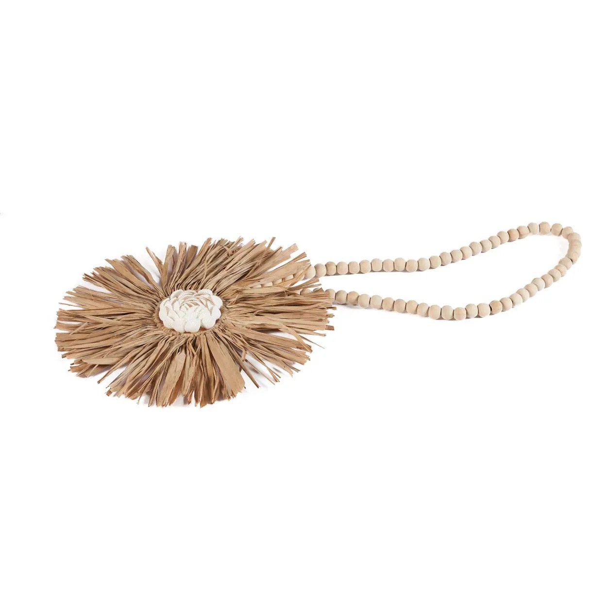 BB - Decoratie Raffia Bunga Kwastje - Natuurlook