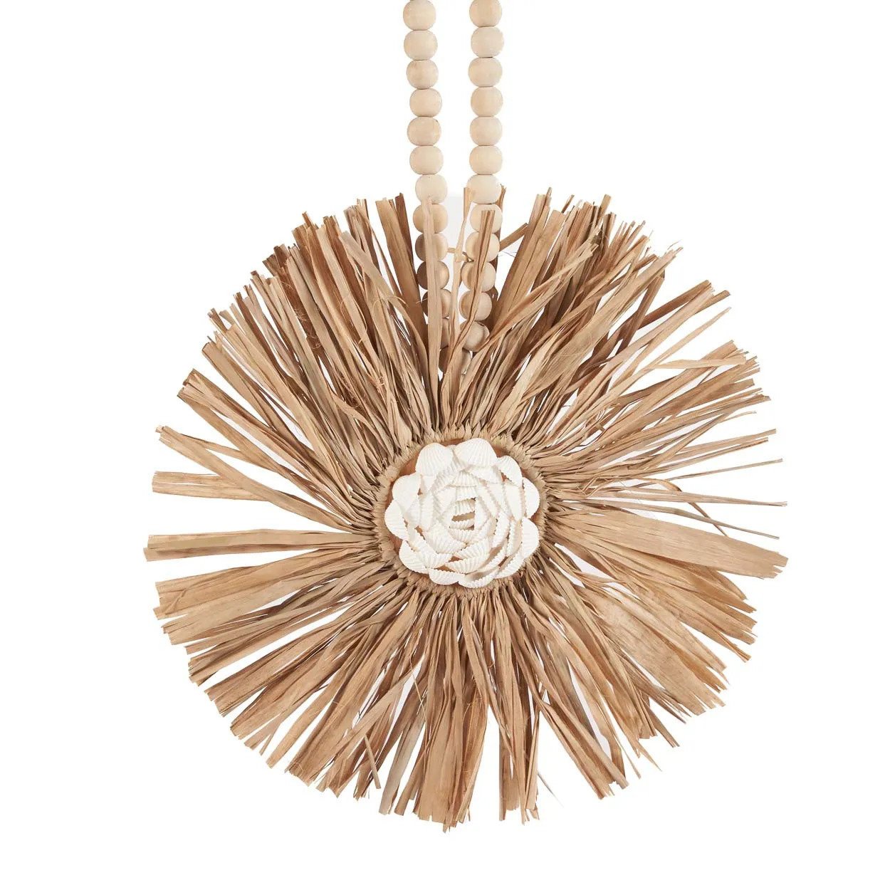 BB - Decoratie Raffia Bunga Kwastje - Natuurlook