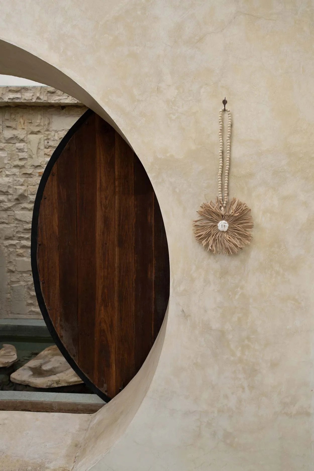 BB - Decoratie Raffia Bunga Kwastje - Natuurlook