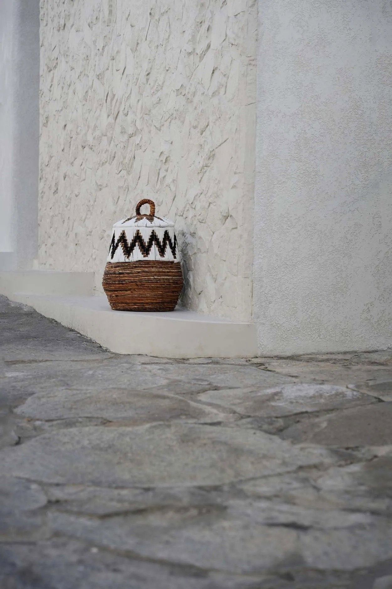 BB - Mand Little Bay - Natuurlook wit - S