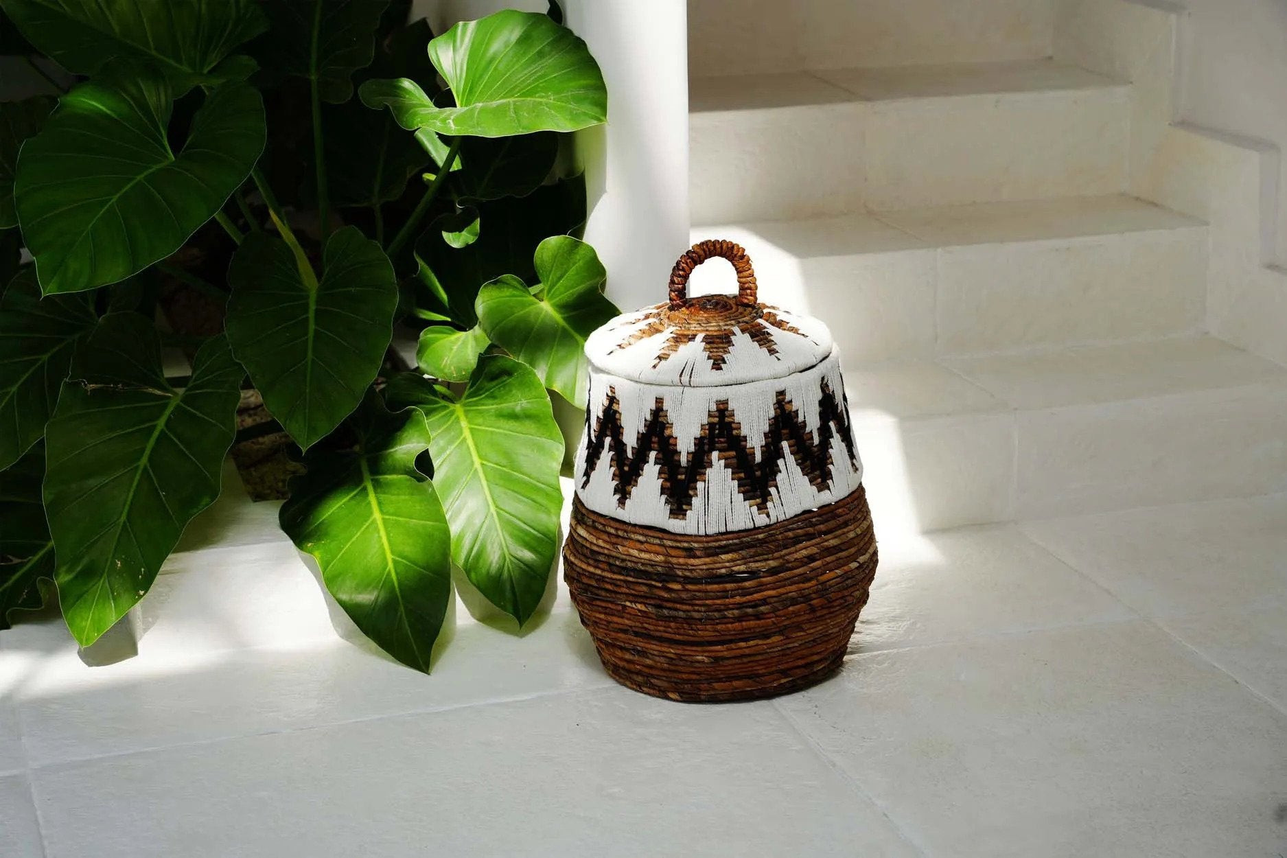 BB - Mand Little Bay - Natuurlook wit - S