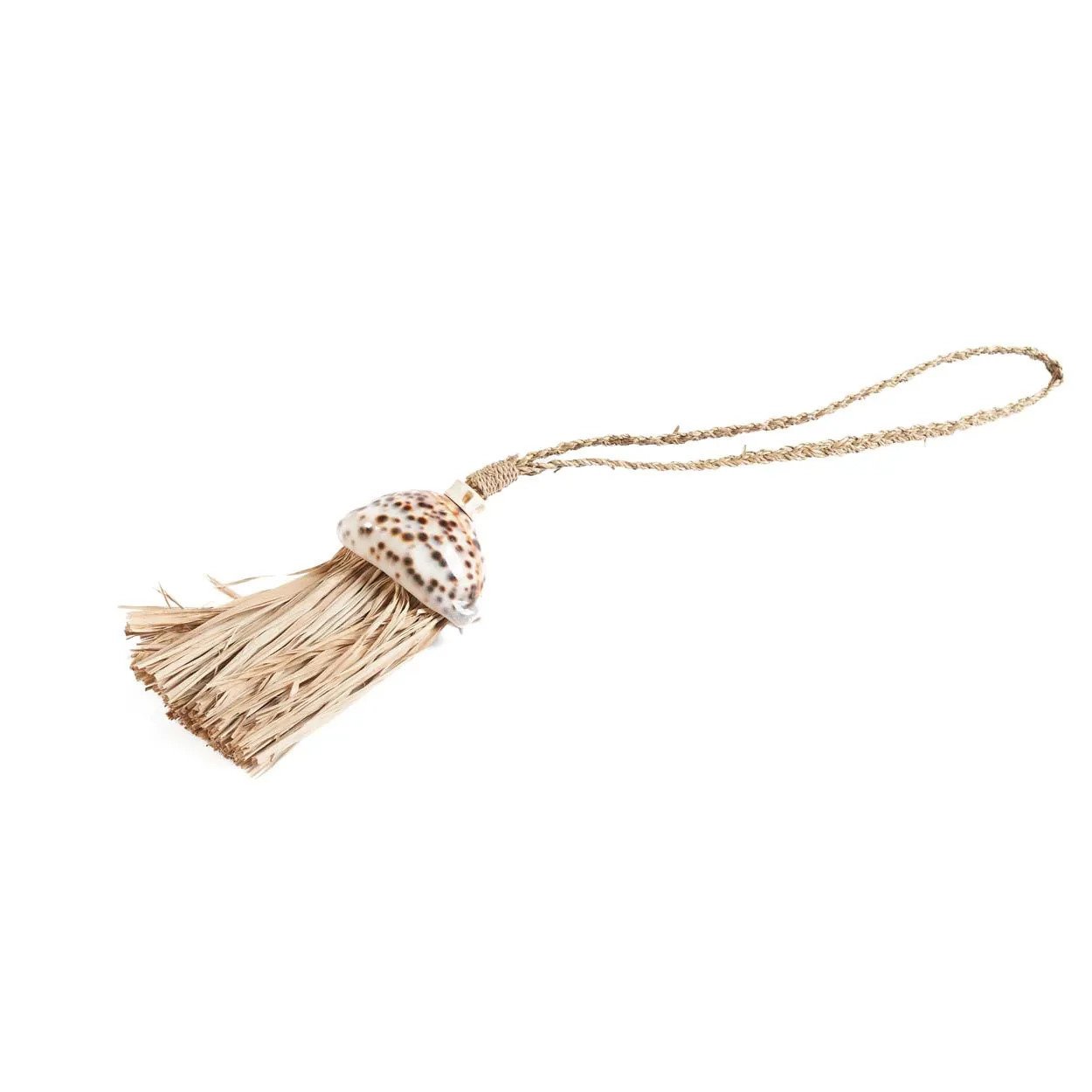 BB - Decoratie Raffia Lupina Kwastje - Natuurlook