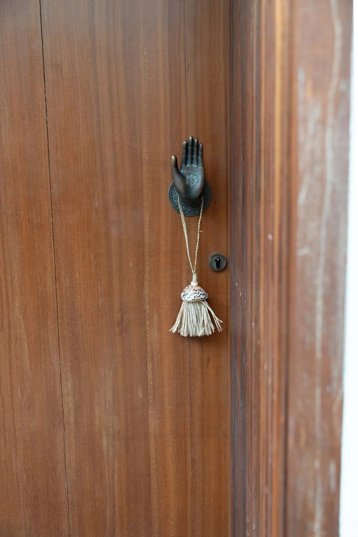 BB - Decoratie Raffia Lupina Kwastje - Natuurlook