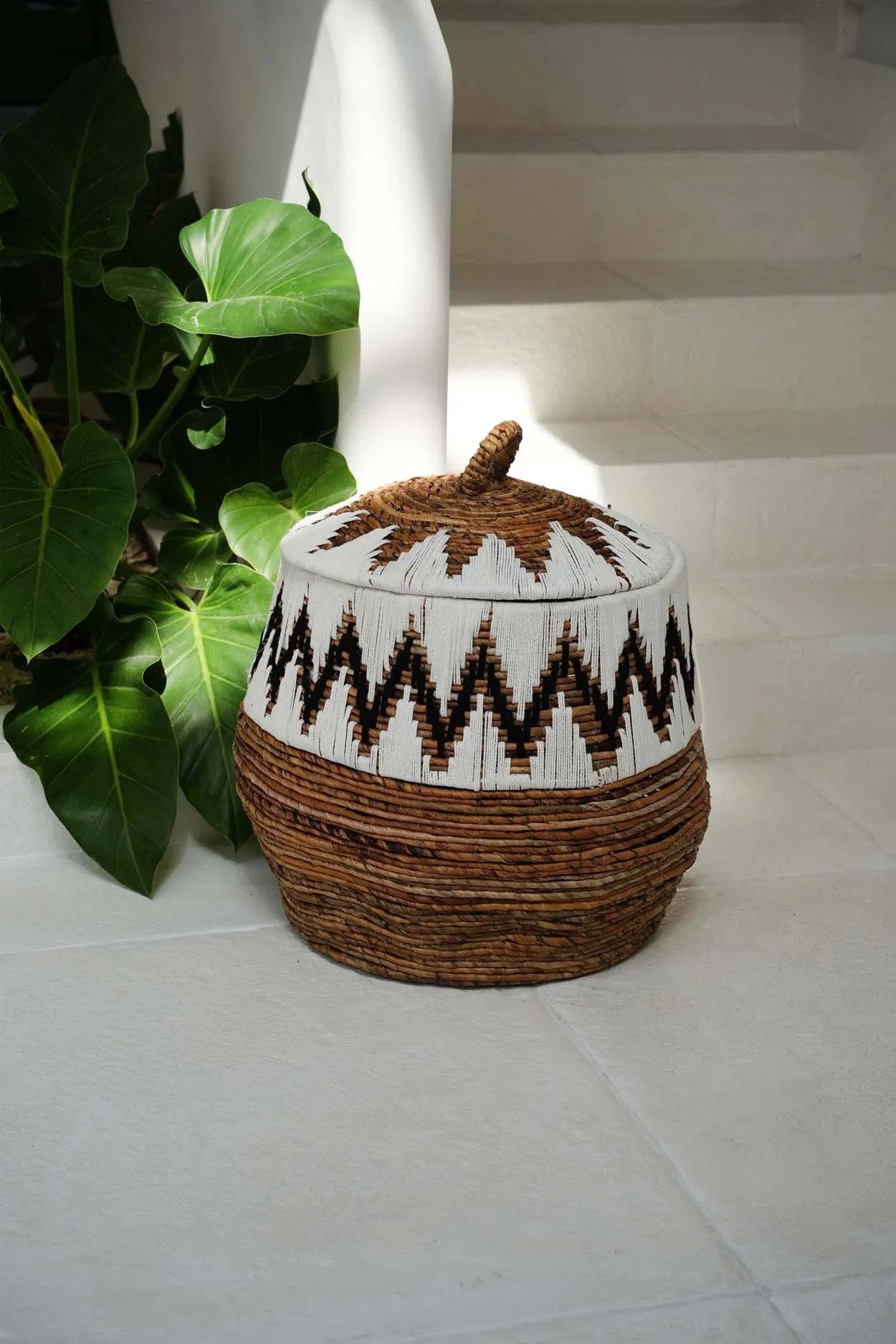 BB - Mand Little Bay - Natuurlook wit - L