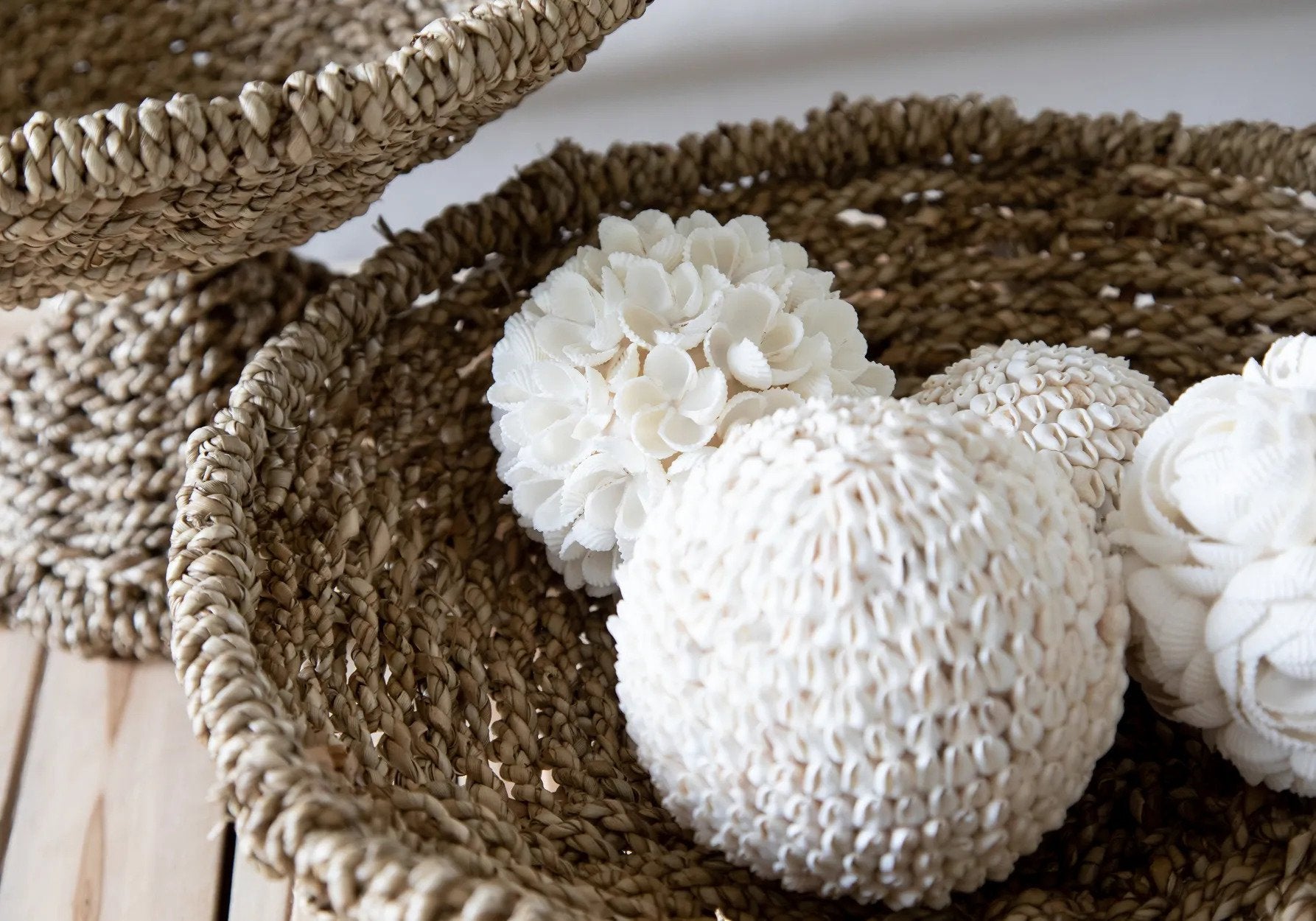 BB - Decoratie Bubble Shell Ball - Wit - M