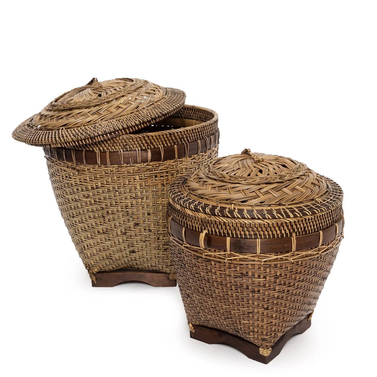 BB - Opbergmand Colonial  - Natuurlook bruin - L