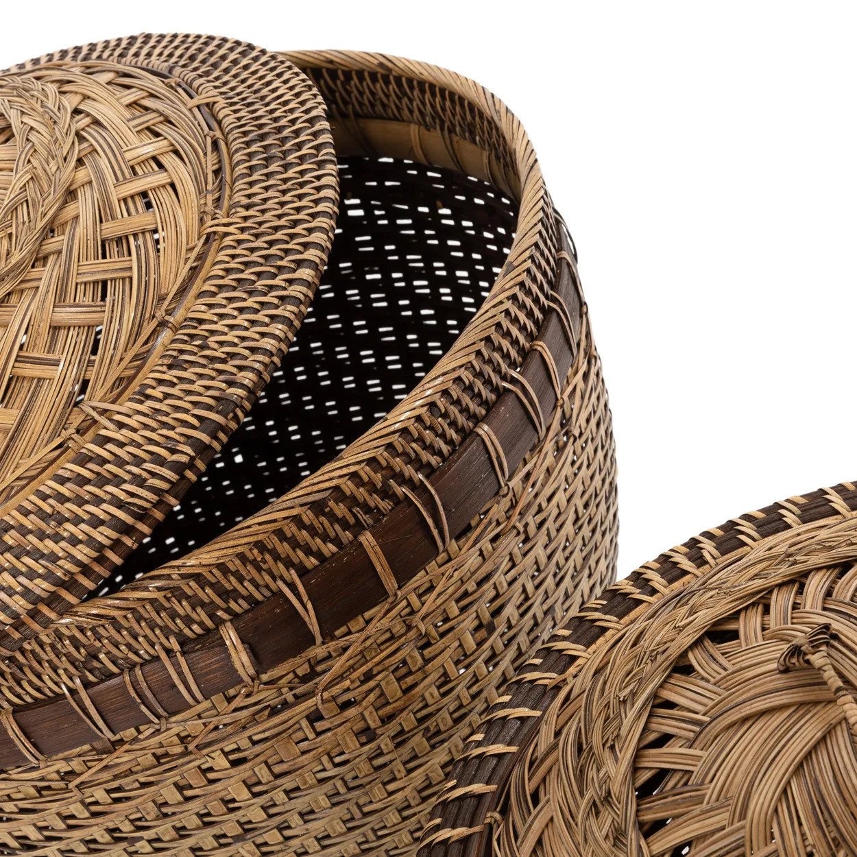 BB - Opbergmand Colonial  - Natuurlook bruin - L