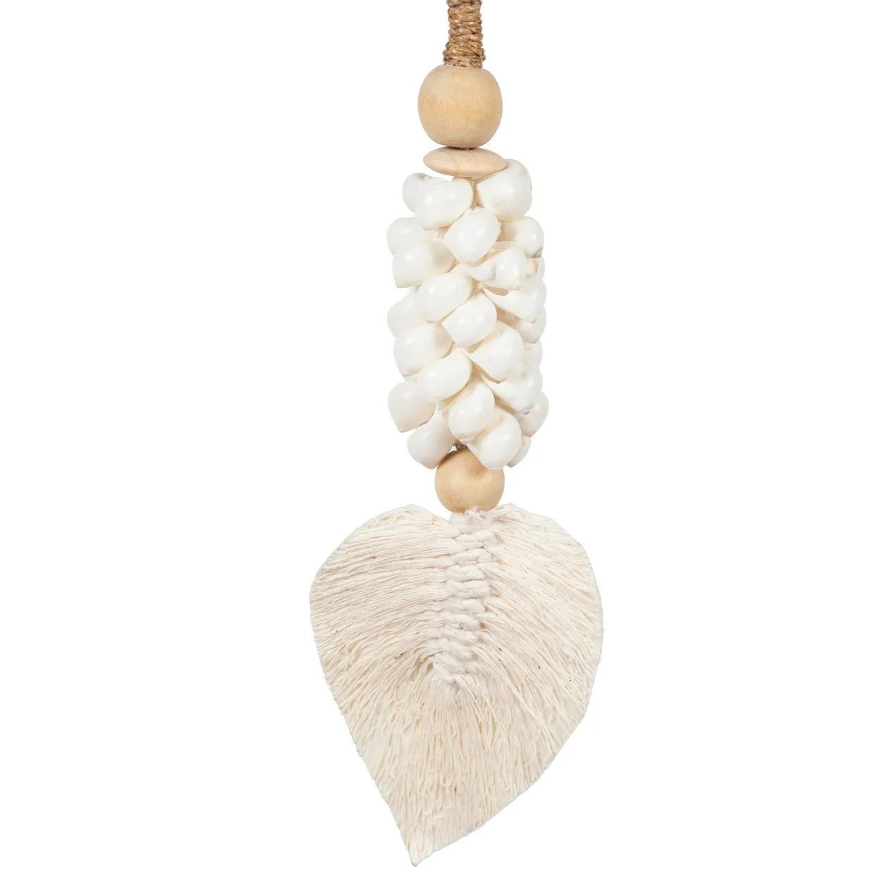BB - Decoratie The Leaf Shell - Wit