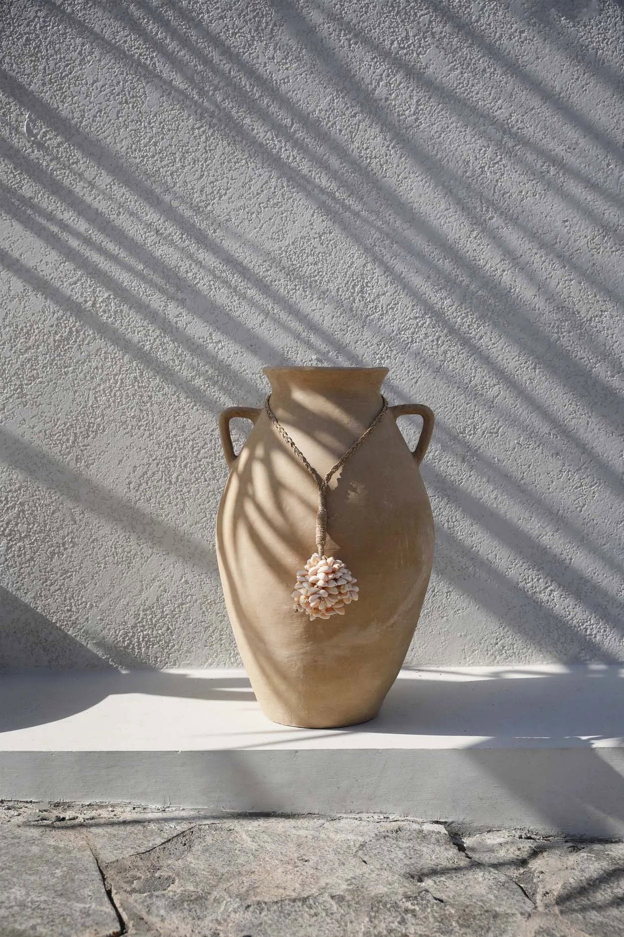 BB - Decoratie Vanille Schelp Kwast